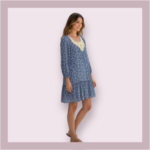 Umgee Lace Appliqué Boho Mini Size S